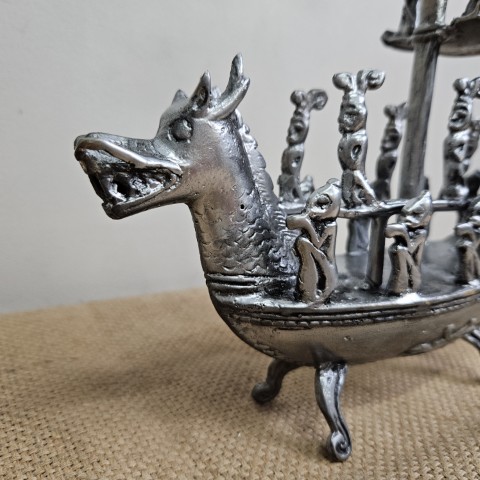 Die-Cast Aluminium Boat Sculpture #1