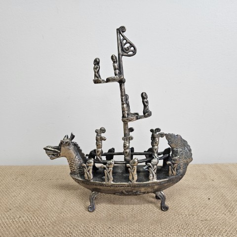Die-Cast Aluminium Boat Sculpture #2