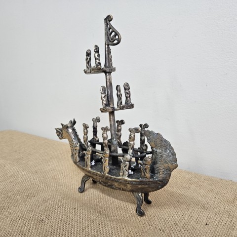 Die-Cast Aluminium Boat Sculpture #2