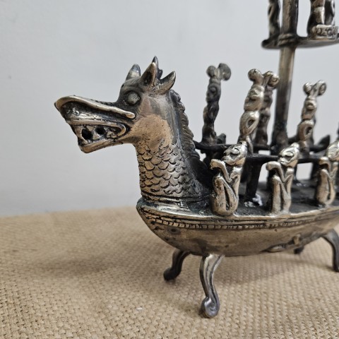 Die-Cast Aluminium Boat Sculpture #2