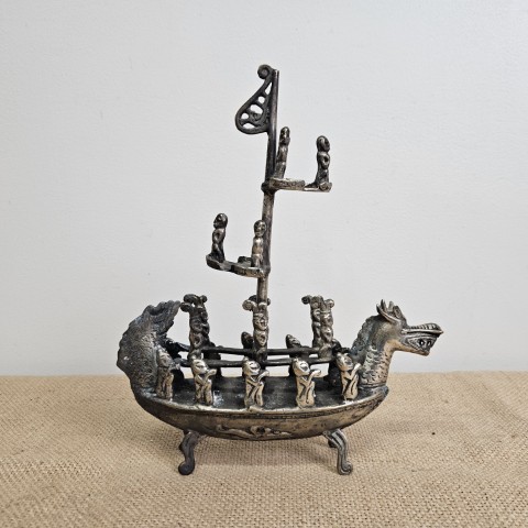 Die-Cast Aluminium Boat Sculpture #2