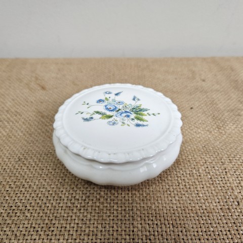 "Blue Flowers" Coalport Trinket Dish