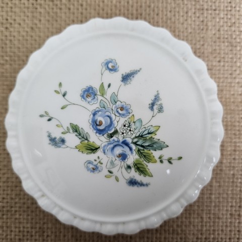 "Blue Flowers" Coalport Trinket Dish