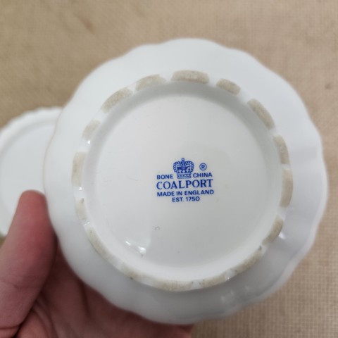 "Blue Flowers" Coalport Trinket Dish