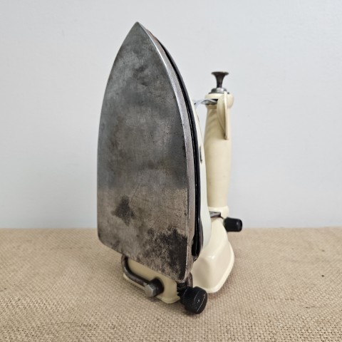 Vintage Enamel Steam Iron