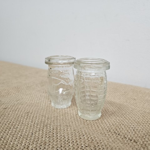 Set of 2 - Pecks Jar Bottles