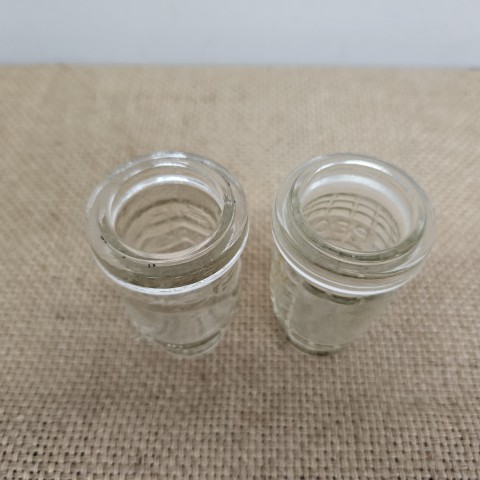 Set of 2 - Pecks Jar Bottles
