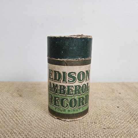Vintage Edison Amberol Record