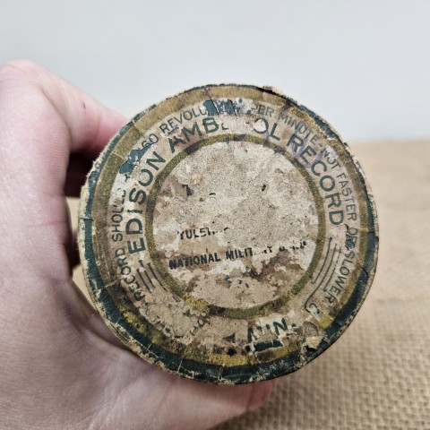 Vintage Edison Amberol Record