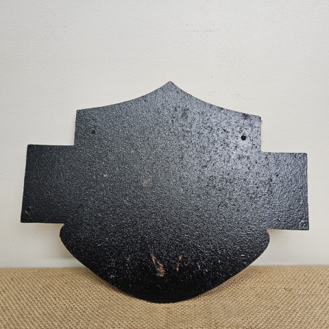 Cast Iron Harley Davidson Motorcycles Wall Plaque