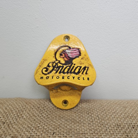 Cast Iron Indian Motorcycles Bottle Opener