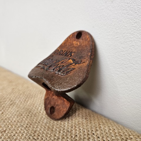 Cast Iron Rustic Coca-Cola Bottle Opener