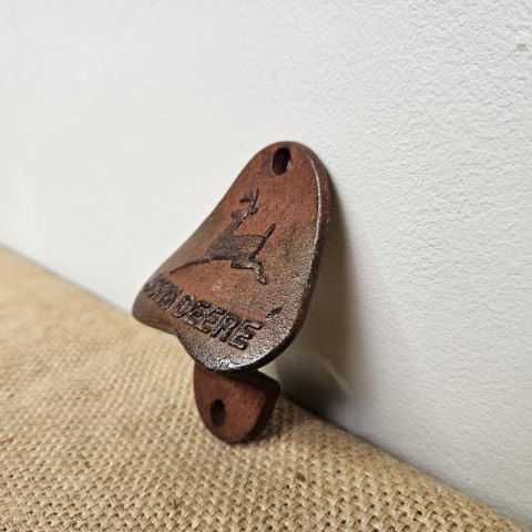 Cast Iron Rustic John Deere Bottle Opener