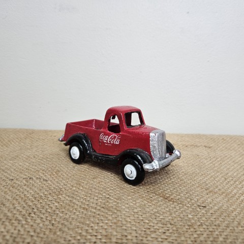 Cast Iron Coca-Cola Car