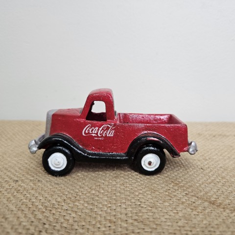 Cast Iron Coca-Cola Car
