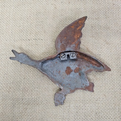 Cast Iron Flying Swan