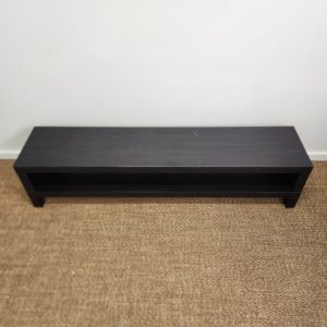 Ex Ikea Black Lowline Entertainment Unit