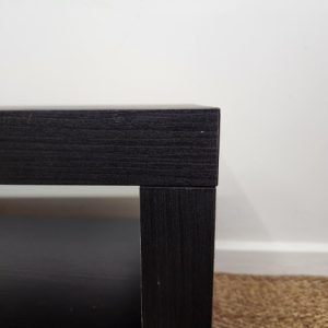 Ex Ikea Black Lowline Entertainment Unit