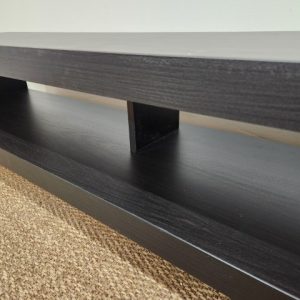 Ex Ikea Black Lowline Entertainment Unit