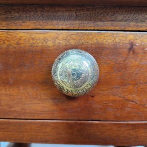 Vintage Lamp Table with Single Drawer