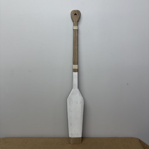 Rustic White Oar
