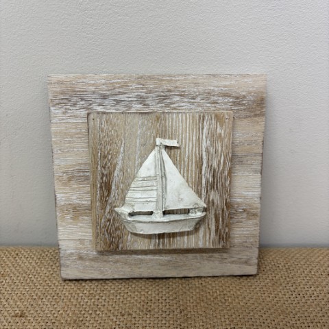 Coastal Sailing Boat Wall Art