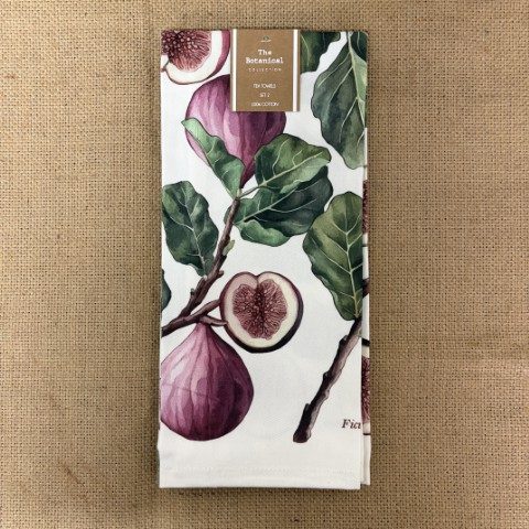 Set of 2 Cotton Fig Tea Towels