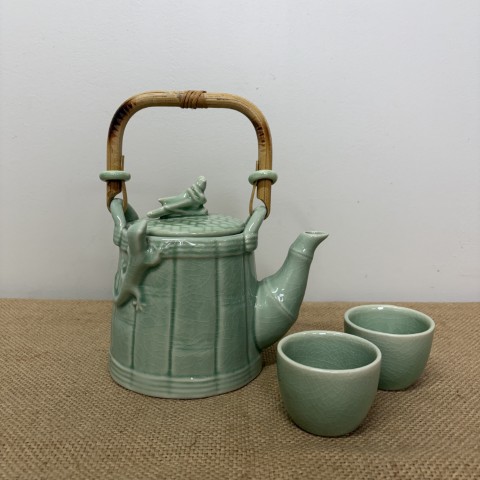 Green Celadon Tea Set